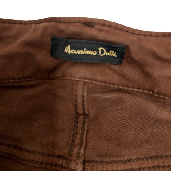 Massimo Dutti Dark Brown Skinny Fit Jeans, Size 6 - Picture 15 of 15
